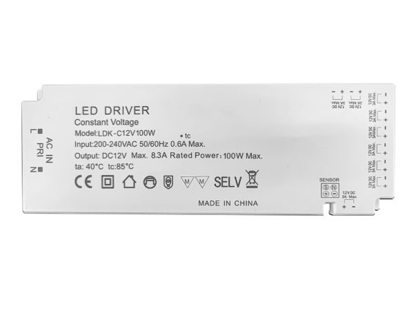12V LED Power Supply 100W