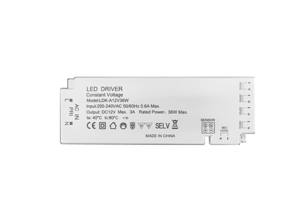 12V 36W LED-Netzteil-Treiber gewährleistet