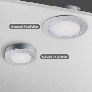 Surface mounted puck light