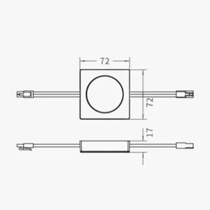120V led puck light