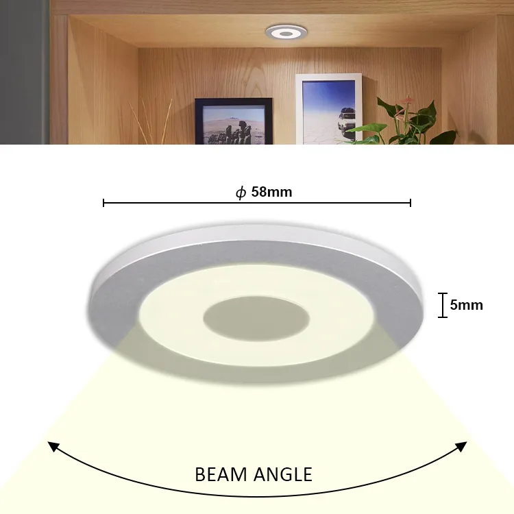 recessed puck lights